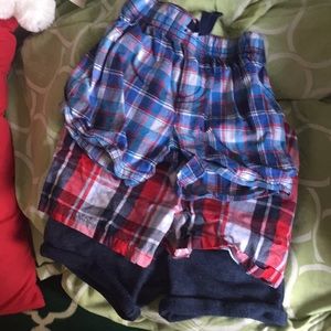 3 pairs of boy shorts